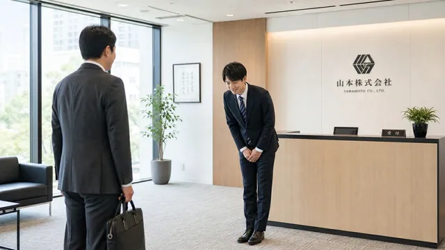 採用面接のオフィスシーン