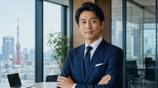 東京オフィスのビジネスパーソン