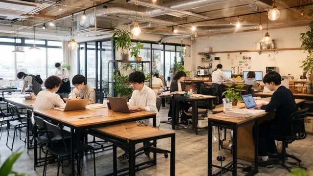 スタートアップ風カジュアルオフィス