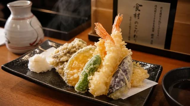 天ぷら盛り合わせ