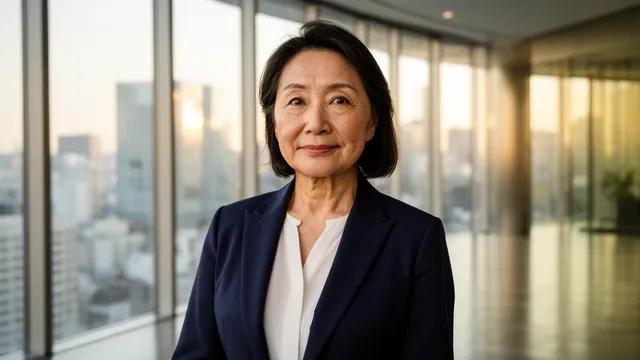 60代女性ビジネスパーソン（東京オフィス）